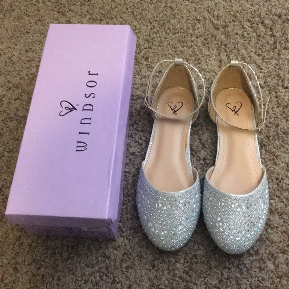 Sparkly Flats - size 9